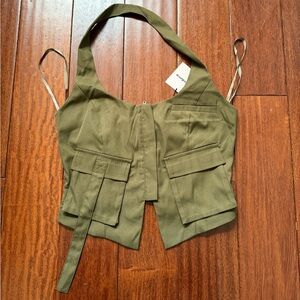 Revolve Kamryn Halter Top in Olive
SUPERDOWN
Color: Olive